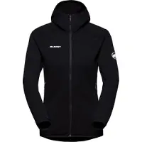 Mammut - Women's Aconcagua Midlayer Hooded Jacket - Forro polar size S, negro