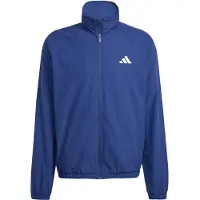 Adidas adidasCortavientos con logotipo pequeño Essential L Dark Blue / White Hombre