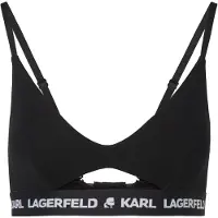Karl Lagerfeld Sujetador negro / blanco