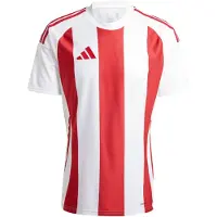 Adidas adidasCamiseta Striped 24 S White / Team Power Red 2 Hombre