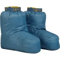 Exped - Zapatillas de senderismo Hombre - Down Sock Deep Sea - Talla L - Azul marino