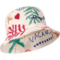 Rich & royal Embroidery Bucket Hat Pearl White Talla: OS | Sombreros Outlet | Mujer | Blanco