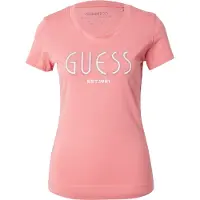 Guess Marciano GUESS Cn Ss Logo Tee Revival Rose Talla: M | Camisetas de Seda Outlet | Mujer | Rosa