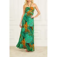 Guess Marciano By Amazon Sl Maxi Dress Amazon Leaf Talla: 44 | Vestidos Maxi Outlet | Mujer