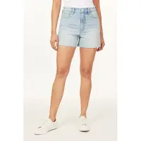 Scotch & Soda High Rise Denim Short 4” Hamptons Sky Talla: W26 | Pantalones Cortos Outlet | Mujer | Azul