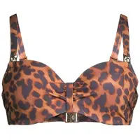 Chantelle Sw Bra Tshirt Half Cup Memory Wild Leopard Talla: E75 | Bikinis Outlet | Mujer