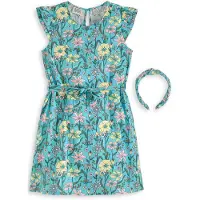 Scotch & Soda S&s Big Girls 2pc Dress & Headband Set Bleached Aqua Talla: S | Vestidos Outlet | Unisex | Cian