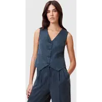 AllSaints Averie Ten Waistcoat Blueberry Blue Talla: 12 | Chaquetas Outlet | Mujer | Azul