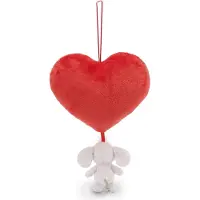 Nici Peluche De Corazón Con Elefante 15 Cm 10 Cm