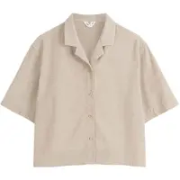 Mela London Blusa 'Tavleen' marrón claro