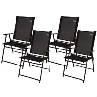 Aktive Silla Plegable De Exterior 61146 Slim 4 Units