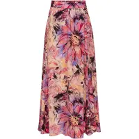 LASCANA Falda lila / naranja / rosa / talco
