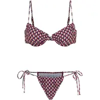 LASCANA Bikini ecru / navy / burdeos