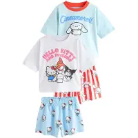 Next Pijama azul / rojo / blanco