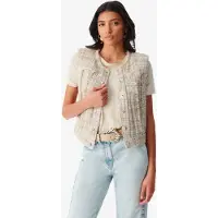 Iro Paris Dilea Mixed Beige Talla: 34 | Chaquetas Outlet | Mujer | Marrón