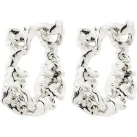 Pilgrim Pendientes ' Trust ' plata