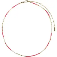 Pilgrim Cadena 'Alison' oro / rojo claro / blanco perla