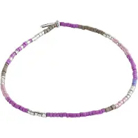 Pilgrim Pulsera 'Alison' lila / rosa / plata / blanco