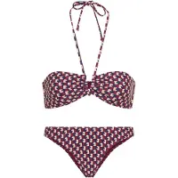 LASCANA Bikini crema / navy / burdeos