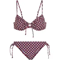 LASCANA Bikini crema / navy / burdeos