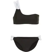 LASCANA Bikini negro / blanco