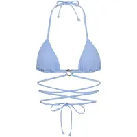 LASCANA Top de bikini azul claro