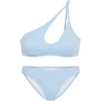 LASCANA Bikini azul claro / blanco