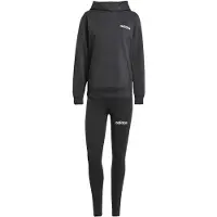 Adidas Chándal 'Leisure' negro / blanco