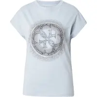 Guess Marciano GUESS Cn Ss 4g Shaded Hotf Nimbus Blue Talla: S | Camisetas de Seda Outlet | Mujer | Azul