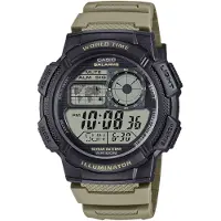 Casio Reloj Ae-1000 43.7mm 10atm Quartz Digital