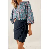 Louise Misha Skirt Charlie Charcoal Talla: 34 | Mini Faldas Outlet | Mujer | Negro
