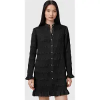 AllSaints Meg Mini Dress Black Talla: 6 | Blusón Outlet | Mujer | Negro