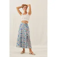 Louise Misha Skirt Lucia Blue Summer Meadow Talla: 34 | Faldas Midi Outlet | Mujer | Azul