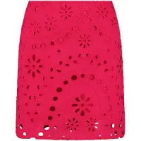 Shiwi Ginny Skirt Paisley Broderie Red Paisley Broderie Talla: XL | Mini Faldas Outlet | Mujer | Rojo