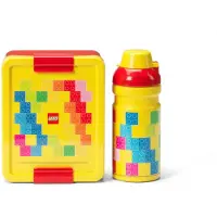 LEGO Set de Almuerzo con Patrón de Ladrillos