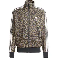 Adidas Originals Sudadera con cremallera 'Firebird Leo' marrón / gris / negro / blanco