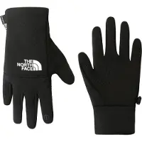 The North Face Guantes deportivos negro / blanco