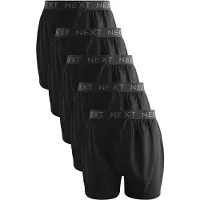 Next Calzoncillo boxer gris moteado / negro