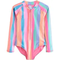 Next Traje de baño azul oscuro / albaricique / rosa / melón