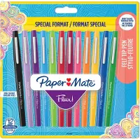 Paper Mate Bolígrafo Flair 12er M 07 Mm Fiber Tip Blister 12 Unidades