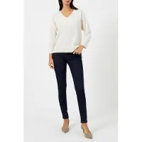 French Connection Ebba Vhari Sust V Nk Jumper Oatmeal Mel Talla: XS | Jerséis de Punto Outlet | Mujer