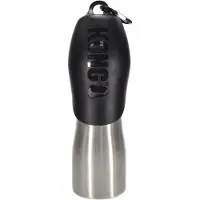 Kong H2O Stainless Steel Water Bottle - Negro - 750 ml
