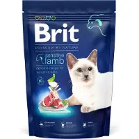 Brit Premium Comida Para Gatos Adultos Sensible Al Cordero Premium Por Naturaleza 1.5kg