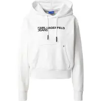 Karl lagerfeld JEANS Sudadera negro / blanco