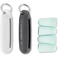 Matador - Travel Earplugs Kit - Tapones de oídos negro/blanco
