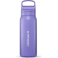 LifeStraw - Go Stainless Steel - Botella size 700 ml, morado
