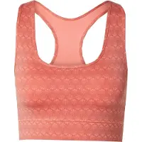 Hey Honey Sujetador deportivo 'Racerback' naranja moteado