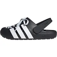 Adidas Zapatos para playa y agua 'Adilette 2.0' negro / blanco