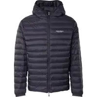 Armani Exchange Chaqueta de entretiempo 'Down' negro / blanco