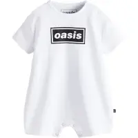 Next Pijama entero/body negro / blanco